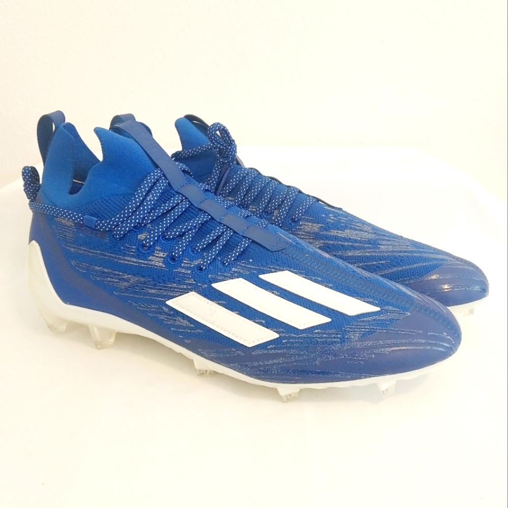 Adidas Adizero Primeknit Blue Football Cleats